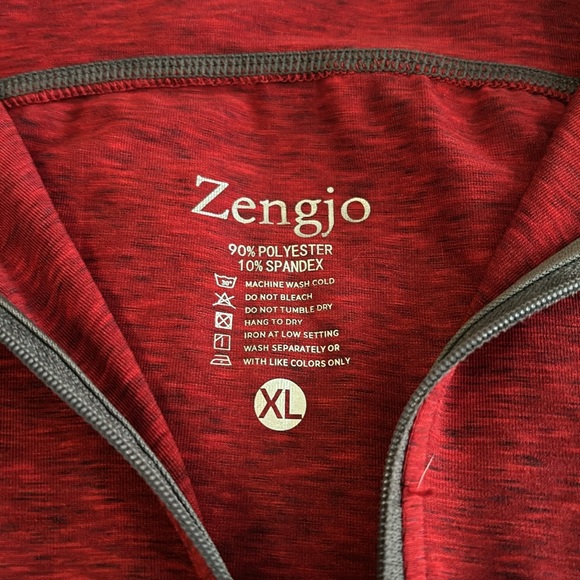 Zengjo men’s 1/4 zip pullover - Picture 3 of 4